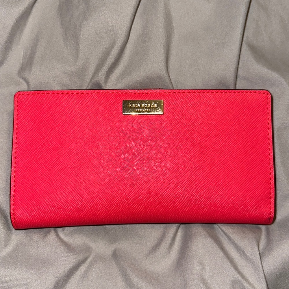 Kate Spade coral wallet
